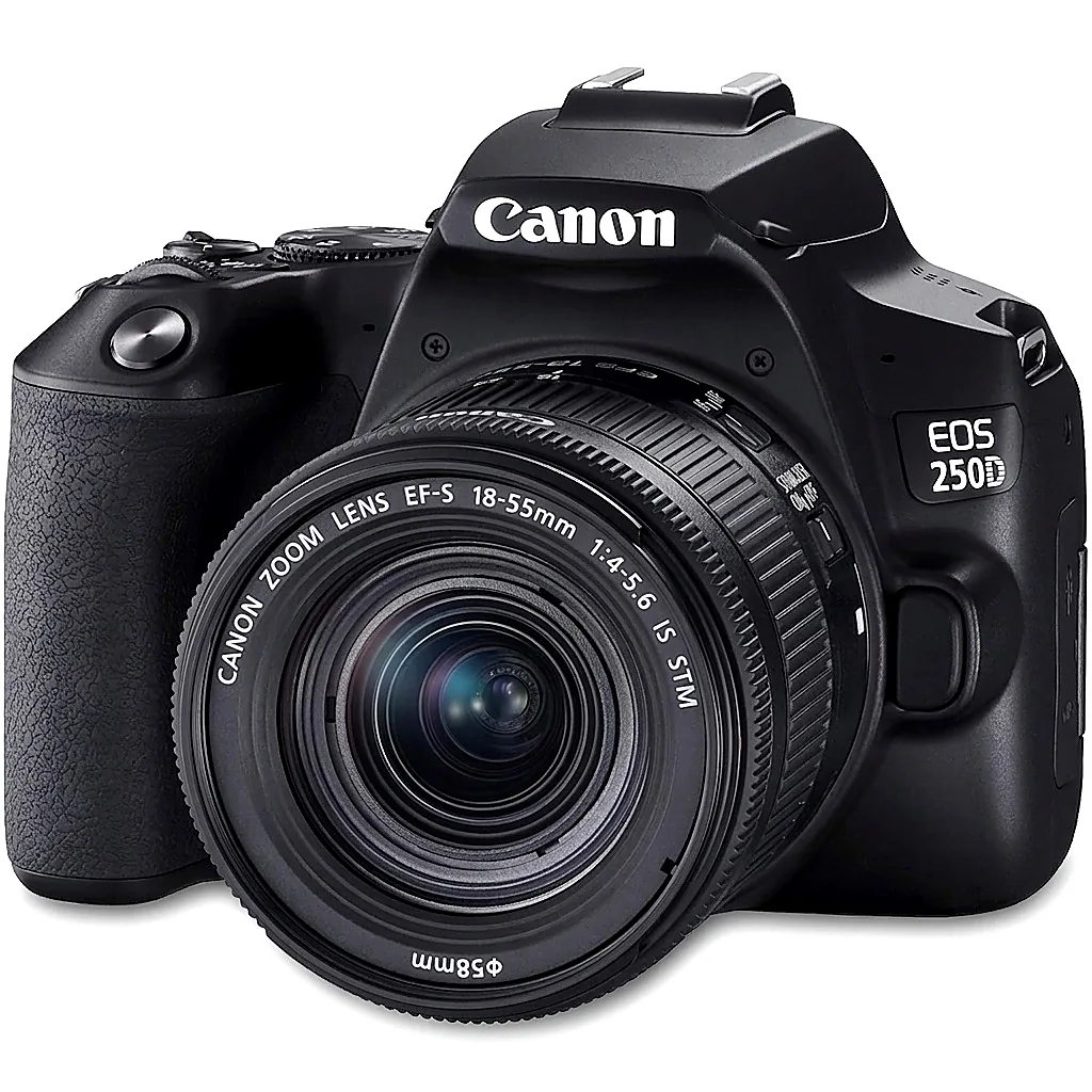 دوربین دیجیتال کانن مدل EOS 250D به همراه لنز 55-18 میلی متر
