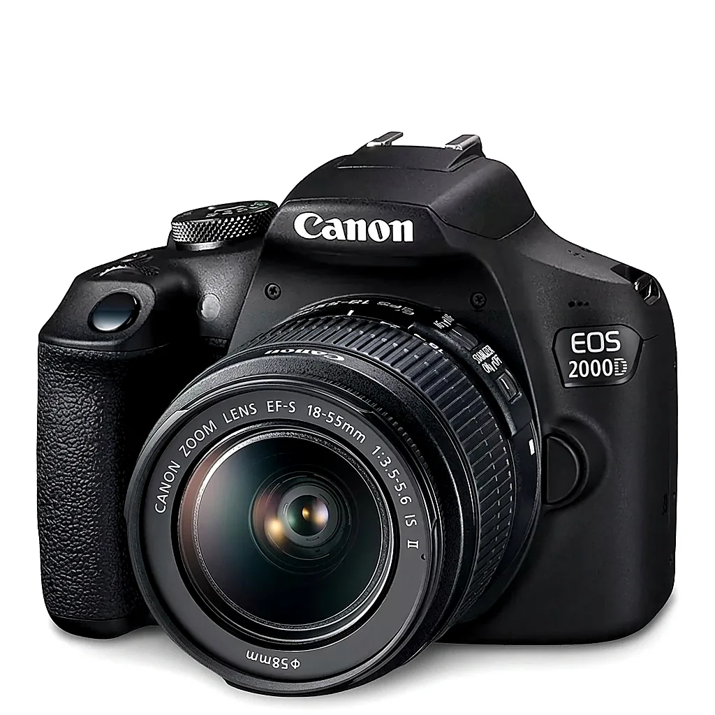 دوربین دیجیتال کانن مدل EOS 2000D به همراه لنز 18-55 میلی مت